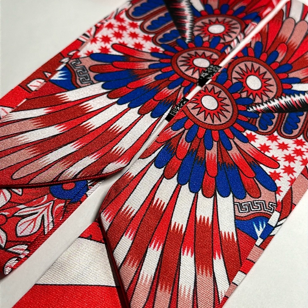Two Thin Purse Scarves / Hair Bands / Scarves- #1022